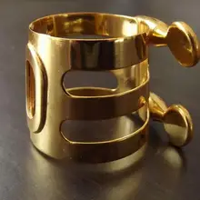 Саксофон идеальный альтовый саксофон Ми-бемоль лигатуры