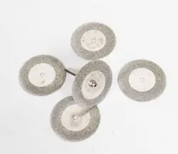 

5 PCS High quality Dremel  Dremel Accessories 25mm Diamond Grinding Slice  for Dremel Rotary tools dremel