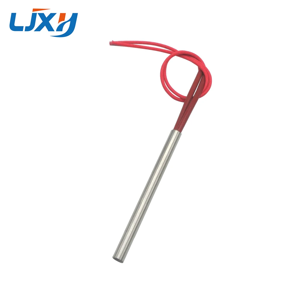 

LJXH 2pcs Cartridge Heating Resistance Element 8X140mm/0.314X5.51" Single-End Electric Heat Pipe 280W/350W/450W AC110V/220V/380V