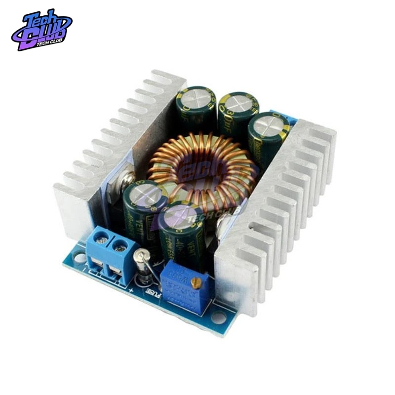 

200W 12A DC DC step down buck Converter 4.5-30V to 0.8-28V 12A MAX Car laptop power supply module