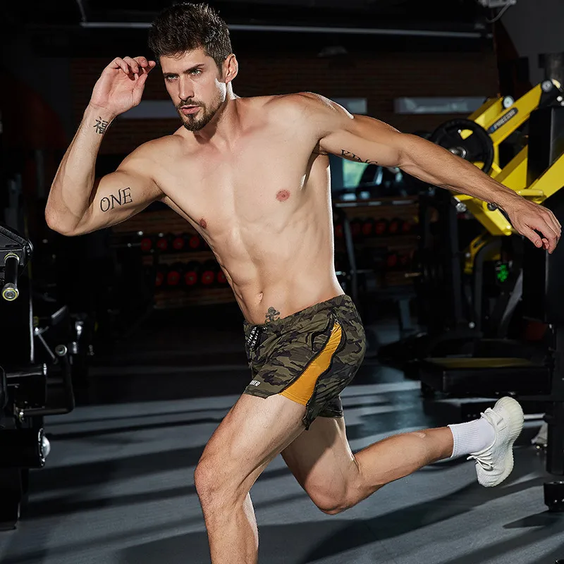 Мужские шорты новые мужские камуфляжные быстросохнущие шорты для бега мужские шорты летние мужские спортивные шорты для фитнеса спортивные пляжные шорты