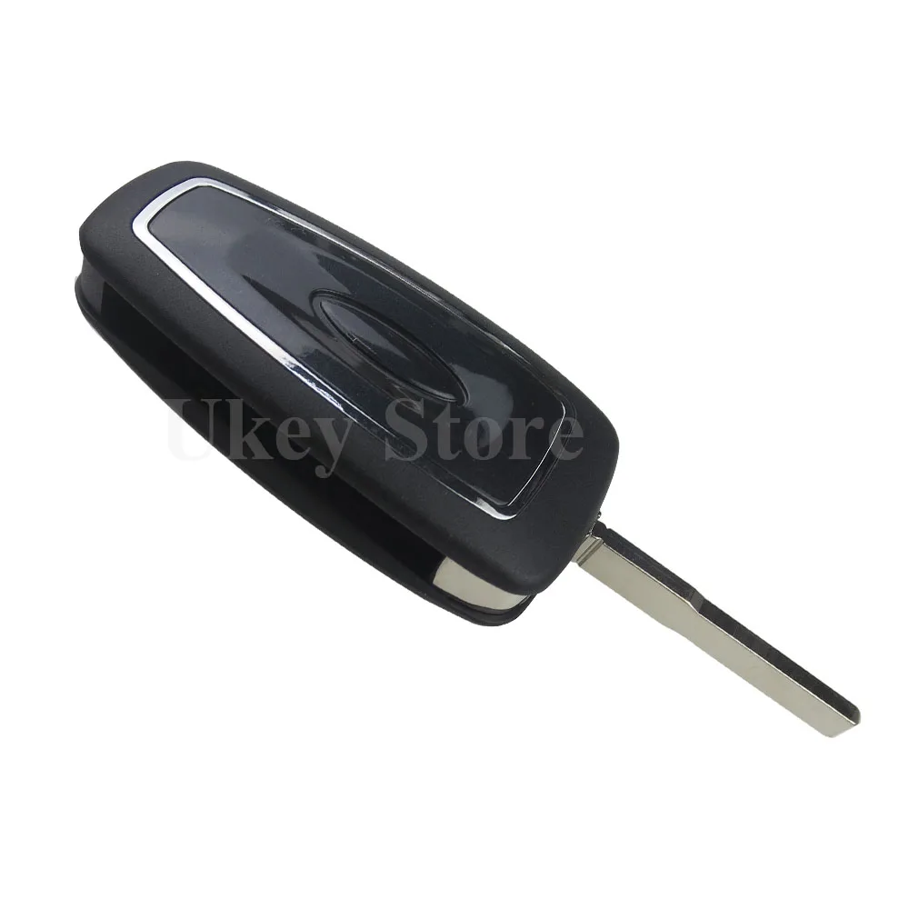 OkeyTech 433 МГц 4D63 чип 3 кнопки Замена откидной складной Автомобильный Дистанционный ключ без ключа для FORD Focus Fiesta HU101 Blade
