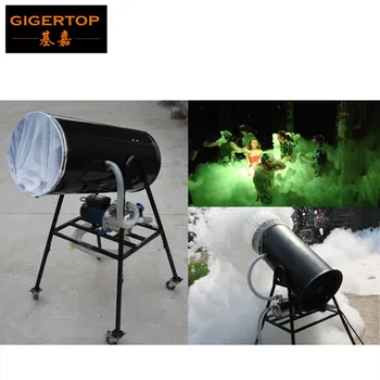 

Hi-Quality By FedEx 1200W Foam Machine Stage Light Big-Sized Party Flight Case Foam Machine 90V-240V Sit Design Wheel Bracket