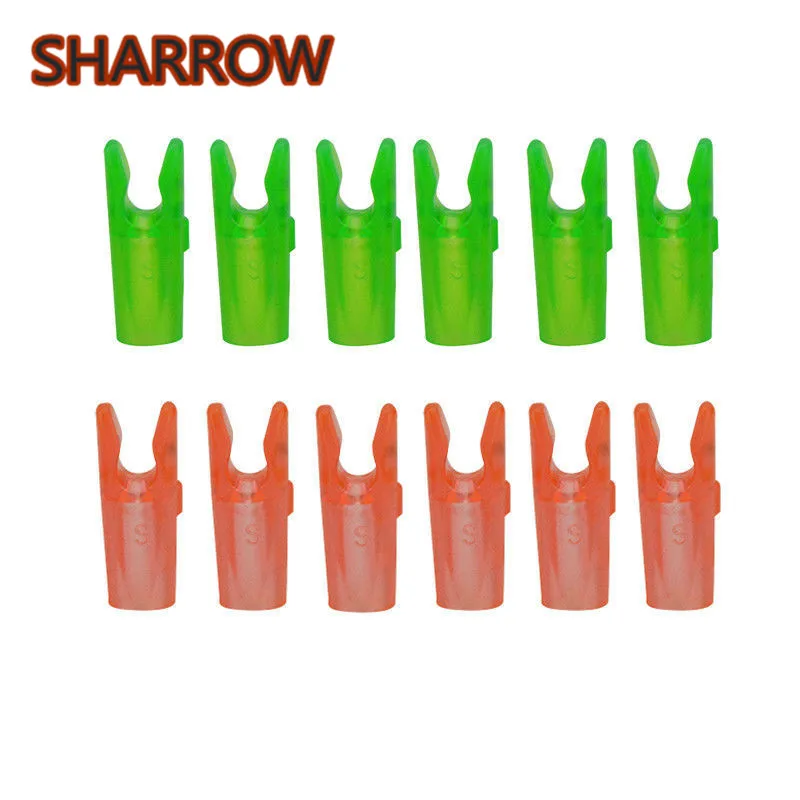

50/100Pcs Arrow Nocks Plastic Tails For ID3.2mm Aluminum Pins Archery Bow Shaft DIY Tools Outdoor Hunting Shooting Accessories