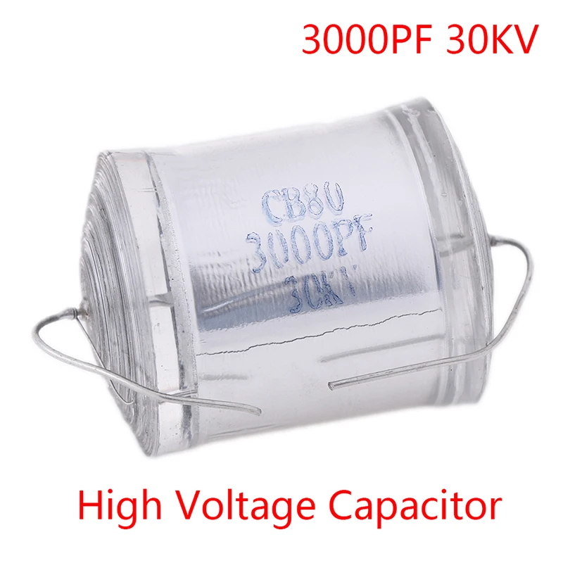 

1PC DC 3000PF 30KV 302 High Voltage Capacitor Polystyrene Film CB80
