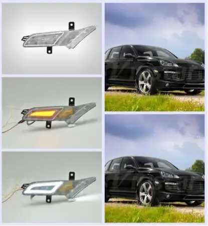 

CYAN SOIL BAY 07 08 09 10 for Cayenne LED Fender Lamp LED Side indicator lamp LED side marker lamp Running light