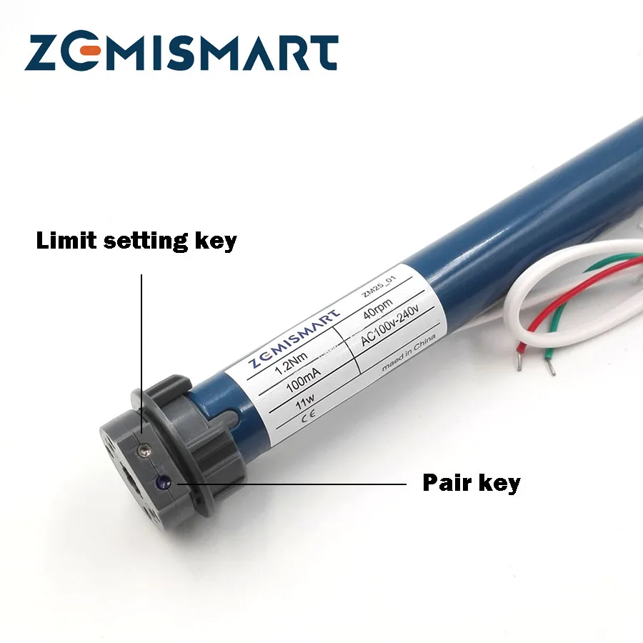 Zemismart автоматический Двигатель костюм для жалюзи Шторы RF433 AC 110 В до 240 В работать с Broadlink рольставни