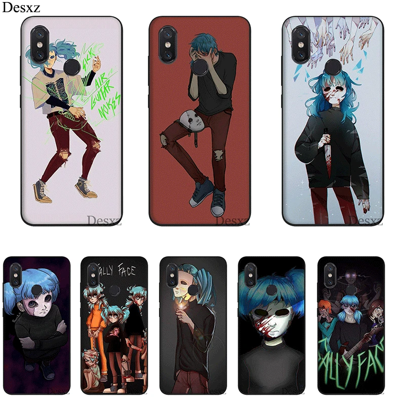 

Desxz Silicone Mobile Phone Case For Redmi Note 4 4X 5A 5 6 7 Pro Prime Cover Sally Face Game Bag Shell