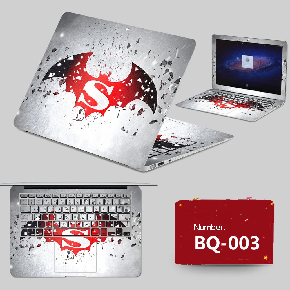 Latest ! 2017 Laptop Stickers All Cover PVC Skins Waterproof ABC Sides+Keys+Key Interstice Stickers For lenovo Z475 Z470 Z470A