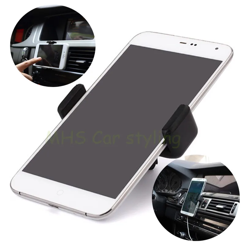

Car phone holder suporte celular Automotive air conditioning vent Mount Holder For iPhone iPod MP4 GPS Mobile Phone Holder