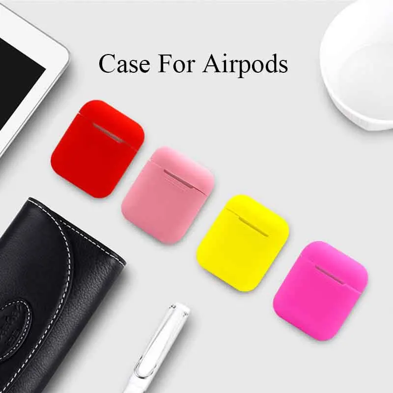 Silicone case for Airpods Accessories Keychain Protective Pounch for