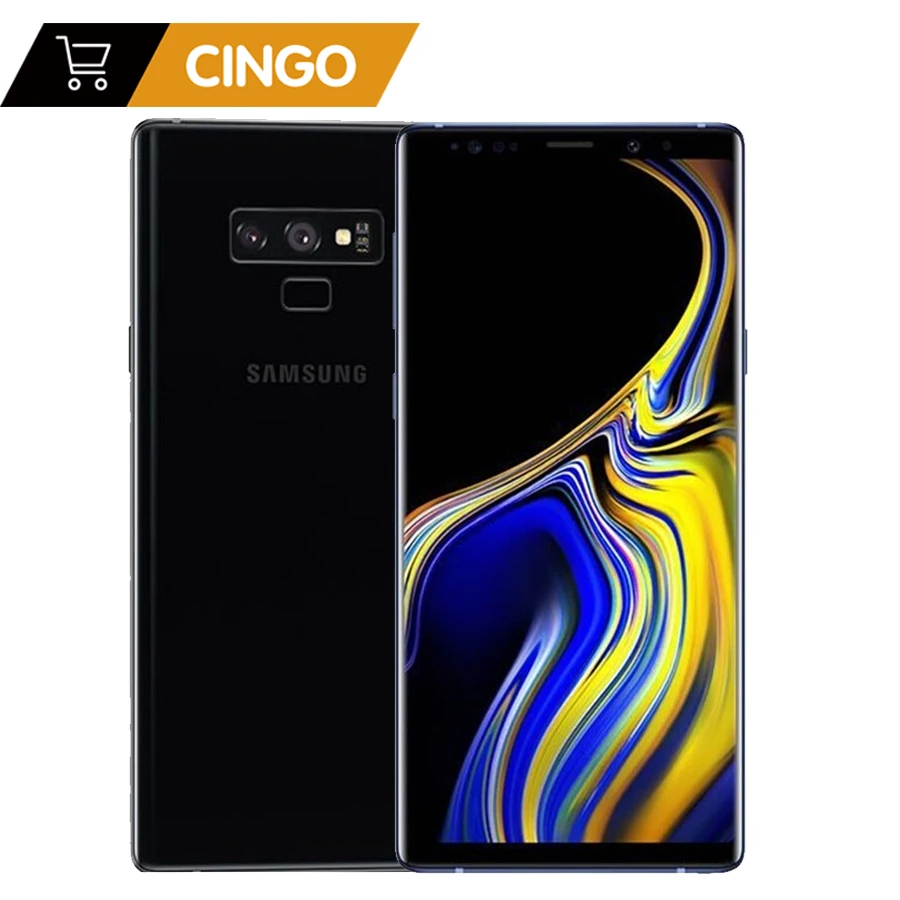 Оригинальный разблокированный samsung Galaxy Note9 Note 9 N960U 128 г rom 6 г ОЗУ LTE Octa Core 6,4 "Dual12MP NFC HD видео плеер мобильный телефон