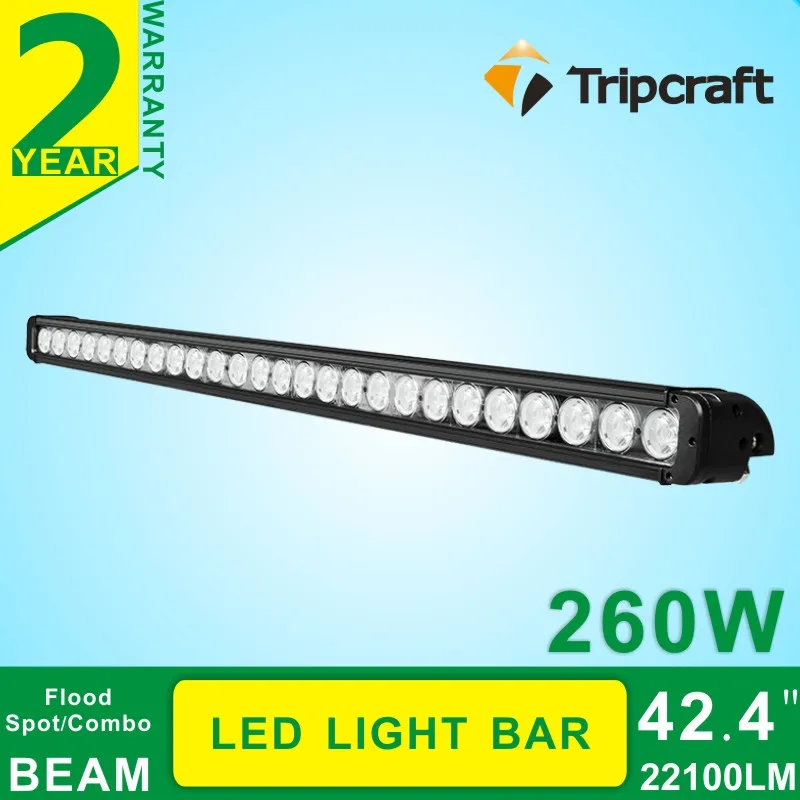 

IP67 42.4" 260W Led Light Bar For Car Tractor ATV SUV LED Offroad Light Bar 4X4 LED Bar Offroad Fog light Save on High Quality