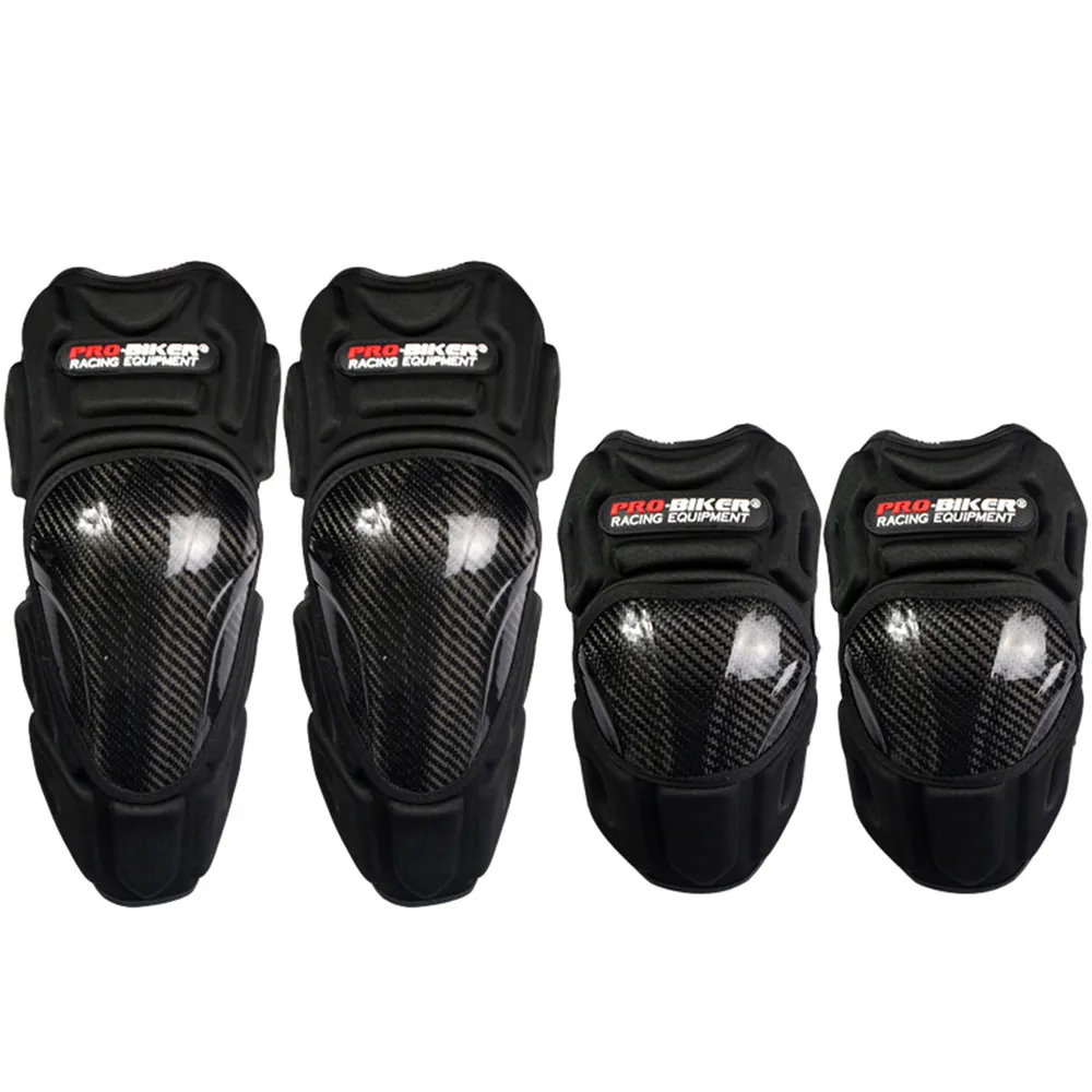 PRO BIKER Motorcycle Carbon Fiber Kneedpads Elbow & Knee Pads