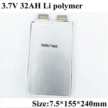 

Free Holes Easy To DIY 3.7V 32Ah Lithium Polymer Battery for Diy 36V 32AH Electricelectric Vehicles Electric Forklift