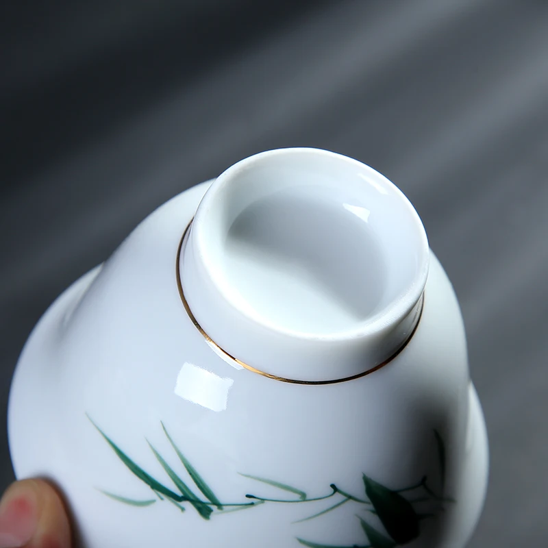 TANGPIN керамический чайник gaiwan расписанная вручную чайная чашка из фарфора китайские чайные наборы кунг-фу