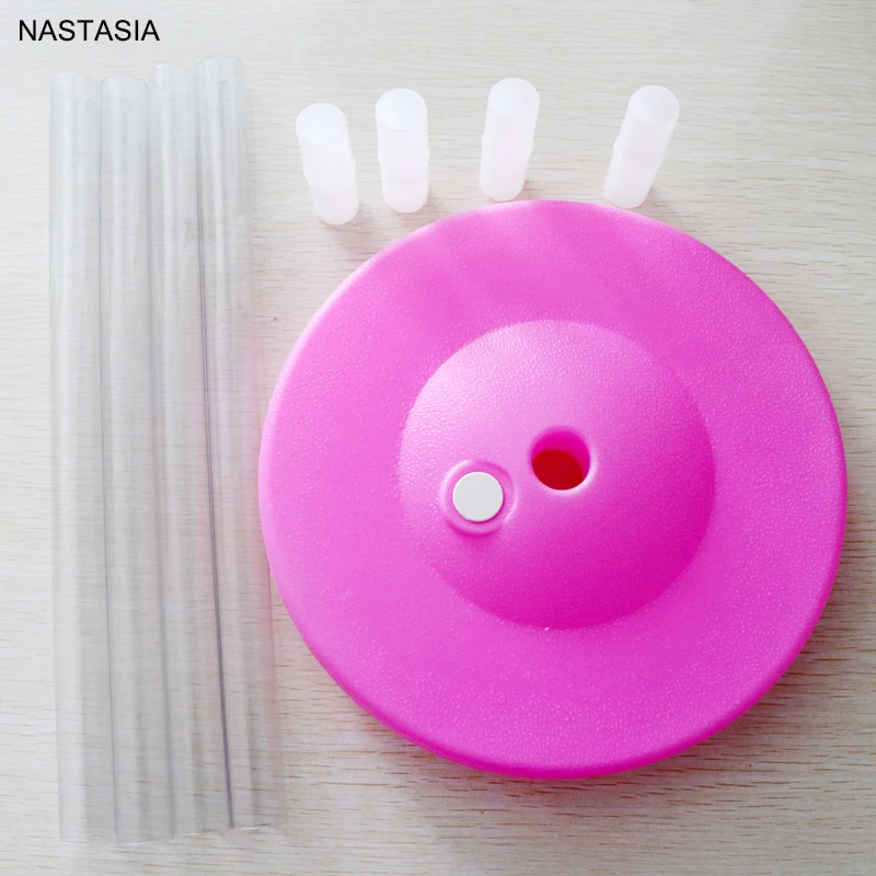 

NASTASIA 1set Plastic transparent balloon column rod removable celebration of birthday wedding road guide bracket base