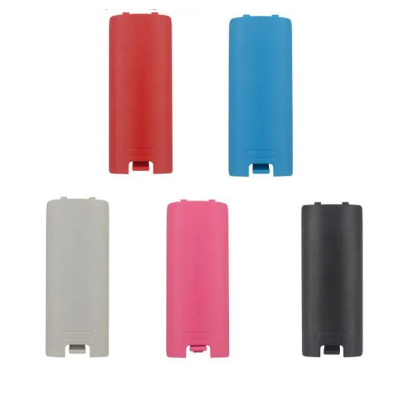 

1PCS ABS Battery Lid Door Pack Shell Cover Case Replacement Repair Part for Nintend Wii Remote Right Hand Controller Accessory