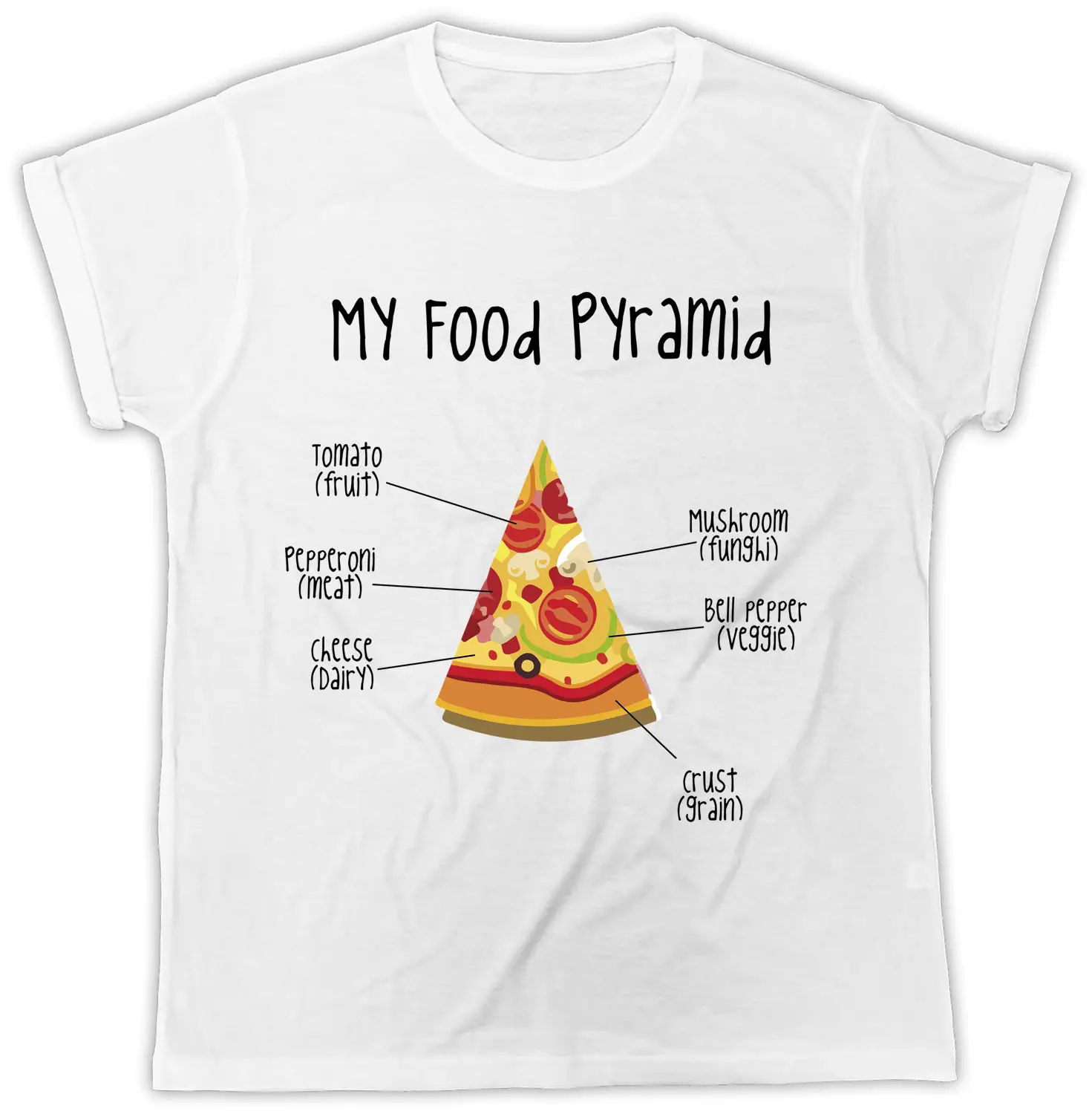 t shirt pizza