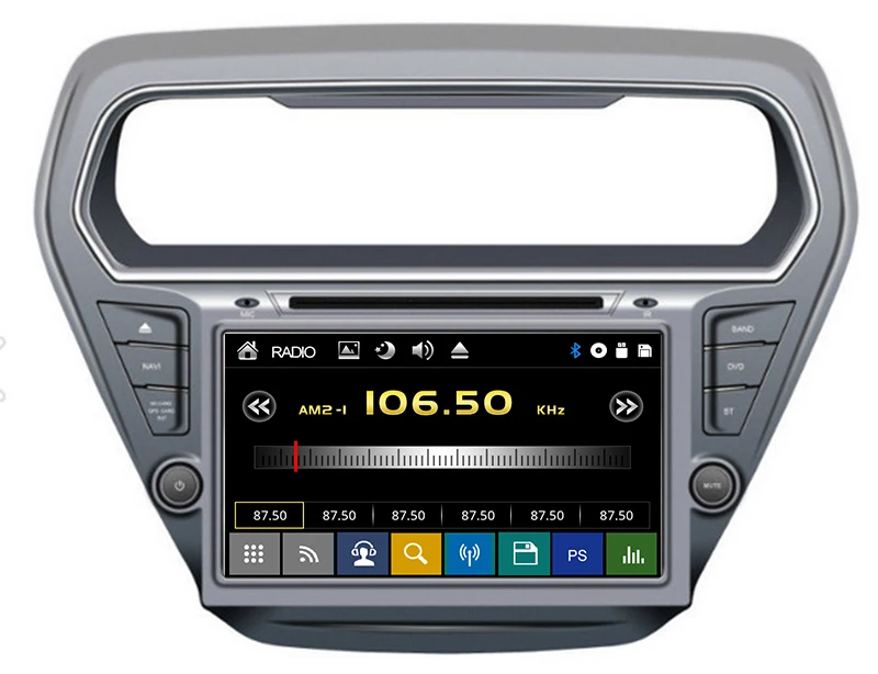 Discount 8" in-dash Car DVD player with GPS navigation BT/TV USB SD AUX,audio Radio stereo,Car multimedia headunit for Ford Escort 2014 2