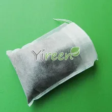 100 шт. 160X210 мм-ткань, один строки, Пустой чайный пакетик, фильтрации травяной чай, для китайской медицины