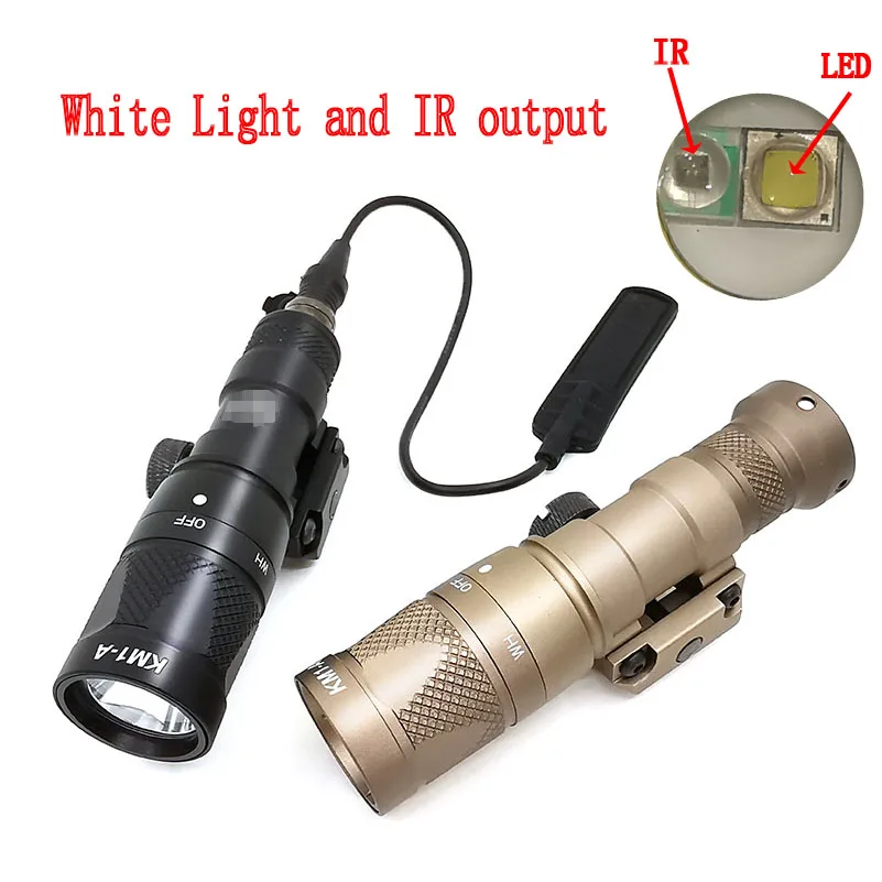 SOTAC-GEAR Тактический M300V ИК оружейный Светильник ИК-выход и светодиодный белый