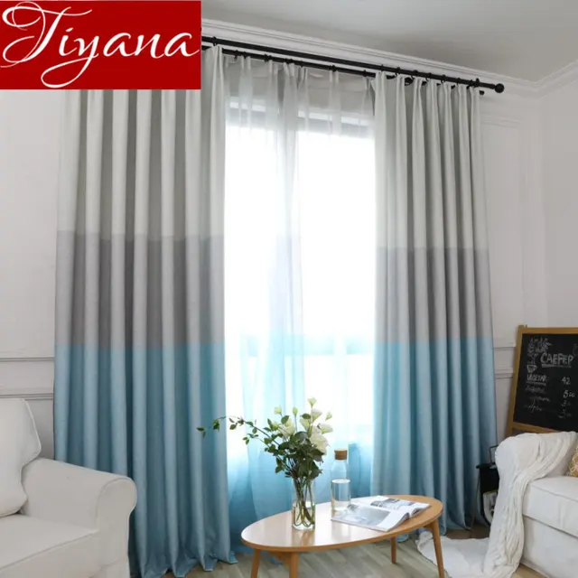Cheap Stitching Curtain for Living Room Blue Kitchen Tulle Window Bedroom Luxury Yellow Curtain Sheer Fabric Drape Treatment X391#30 Cheap Stitching Curtain for Living Room Blue Kitchen Tulle Window Bedroom Luxury Yellow Curtain Sheer Fabric Drape Treatment X391#30