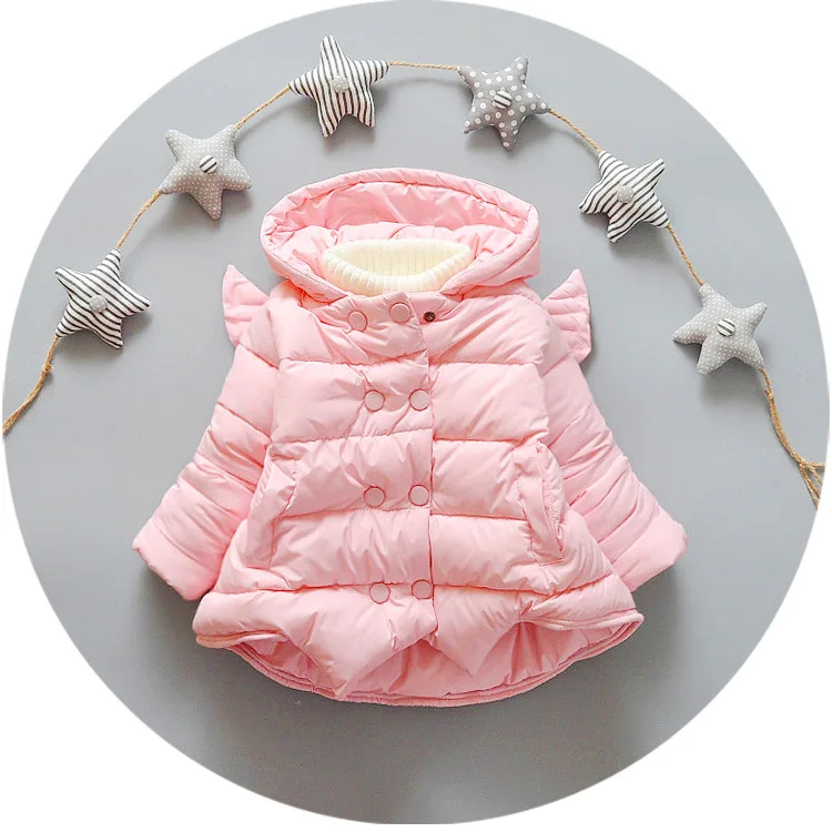 2016 autumn winter new children 's thickening cotton coat baby girls clothes wings baby jacket pink princess girl newborn coat 2016 autumn winter new children 's thickening cotton coat baby girls clothes wings baby jacket pink princess girl newborn coat