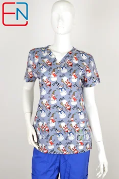 

Hennar medical scrubs nursing scrubs women scrubs nurse medical uniformes medicos para mujer Scrub Tops