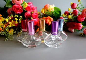 

Simple fashion cosmetic perfume 10ml glass perfume spray bottle 5pcs/lot