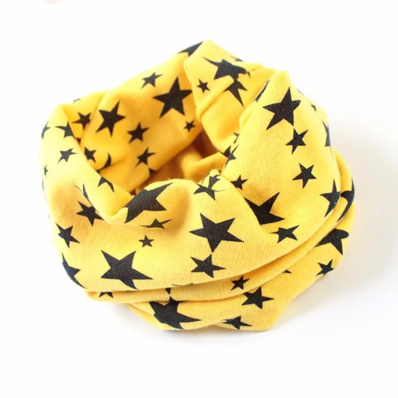 Г. Лидер продаж, осенне-зимний воротник Детский шарф хлопковые шарфы с круглым вырезом эластичный принт со звездой, зимний теплый детский шарф