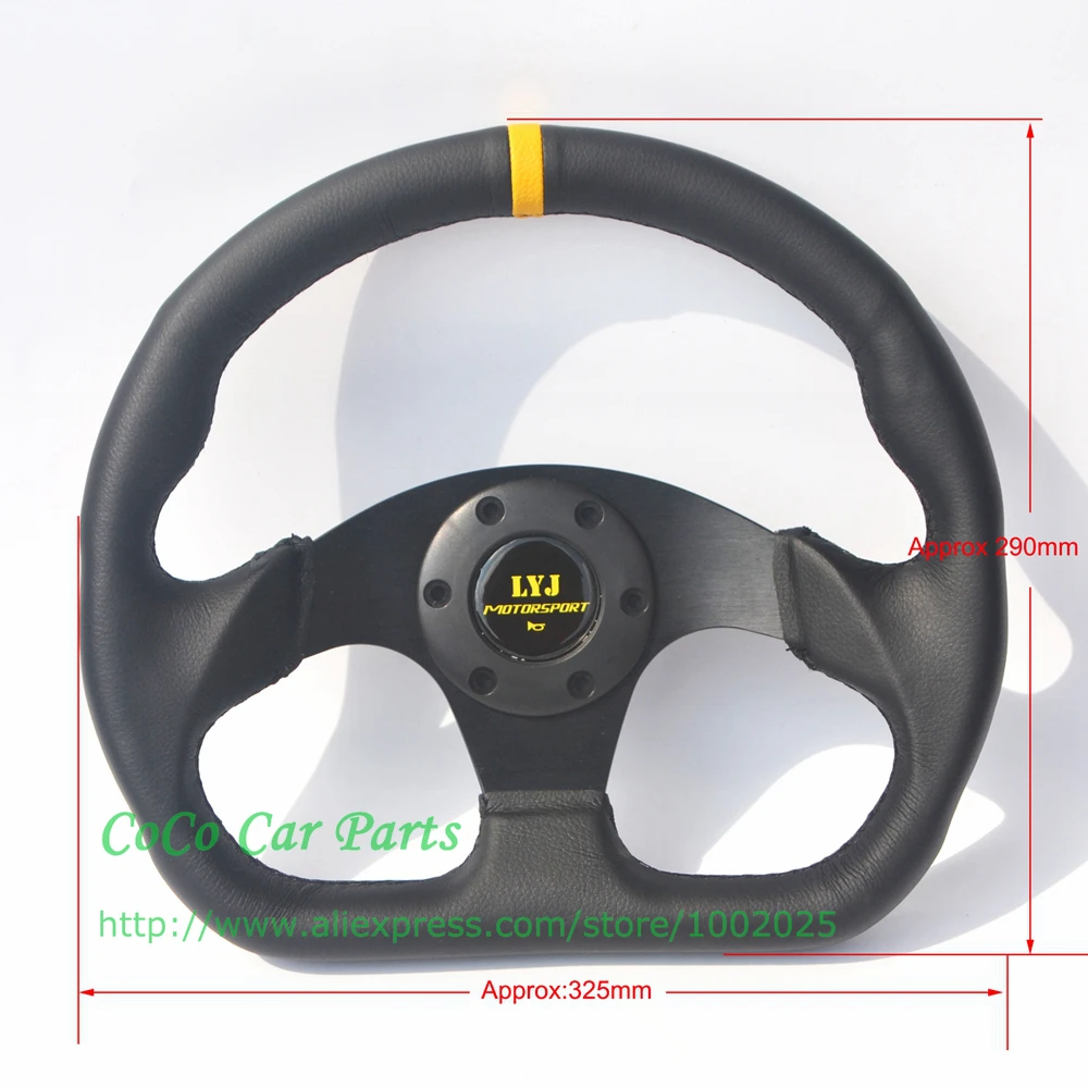 flat car steering wheel
