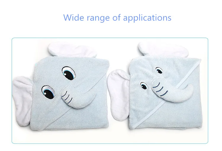 Детское одеяло для новорожденных с мультипликационным принтом; детское одеяло из бамбукового волокна; ежемесячное одеяло; Впитывающее Воду банное полотенце с капюшоном