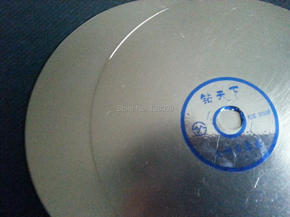 

6 inch diamond flat polishing lap discs for lapidary , polishing pads grit #3000