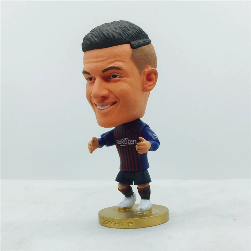 

2.55" 7# Coutinho Cartoon Doll Soccer Star Figurines