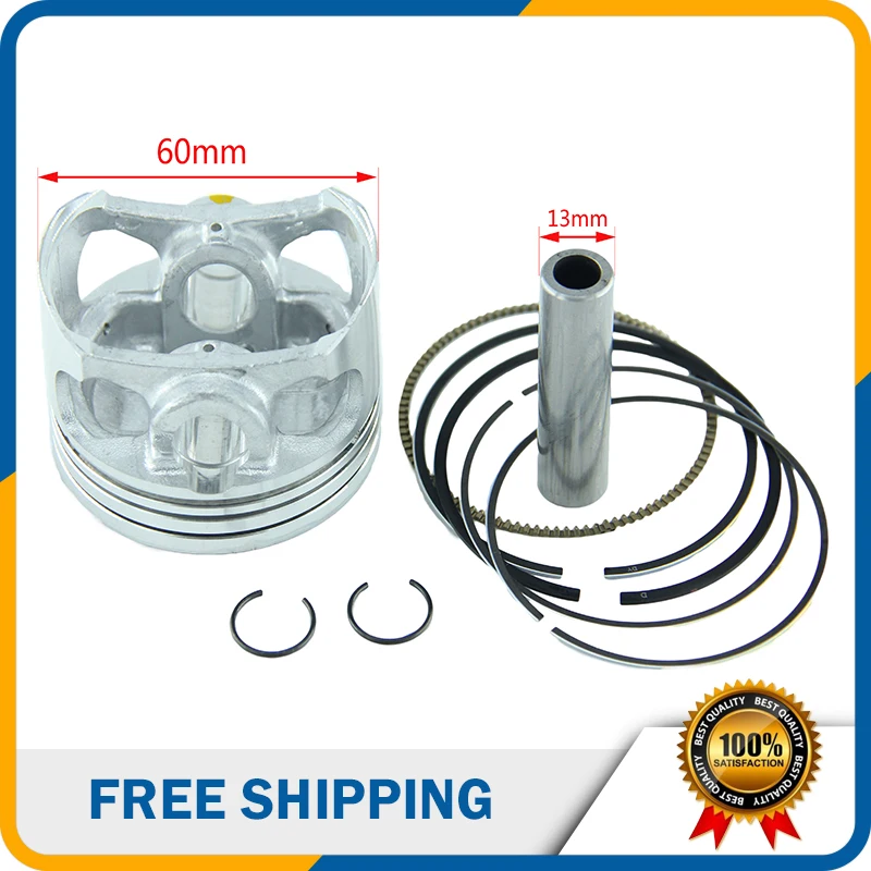 YINXIANG YX 160cc Engine Parts 60mm Piston 13mm Ring Set for Dirt Bike