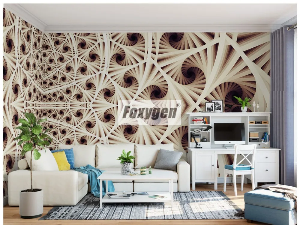 Customzied NON-WOVEN Wallpaper mural with kinds of nice 3D flowers animalsForest abstract landscapes cities designs designs and patterns  (277)