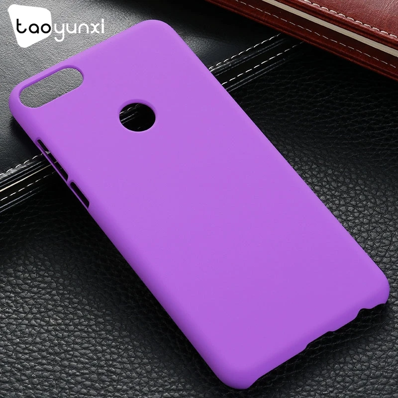 TAOYUNXI матовый Пластик задняя крышка чехол для huawei Y9 2018 Enjoy 8 Plus 5 93 дюймовый