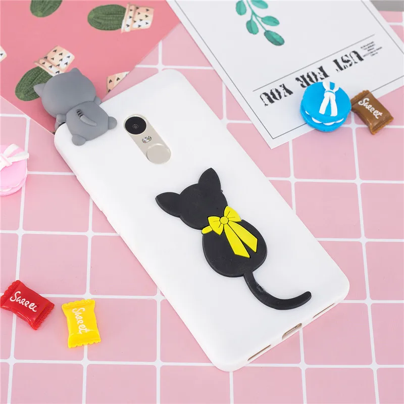 Для Xiaomi Redmi Note 4X чехол для Coque Xiomi Xiaomi Redmi Note 4 4X чехол 3D единорог панда кукла игрушка Мягкий силиконовый чехол для телефона