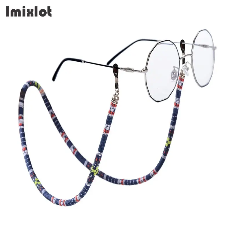 75cm Colorful Cotton Eyewear Spectacle Sun Glasses Neck Cord Sunglasses