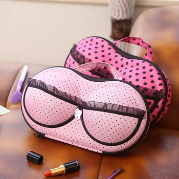 

Hot sale Underwear Bra Storage Box Drawer Travel Mesh Underwear Bra Organizer Box Lingerie Portable Protect Storage Box