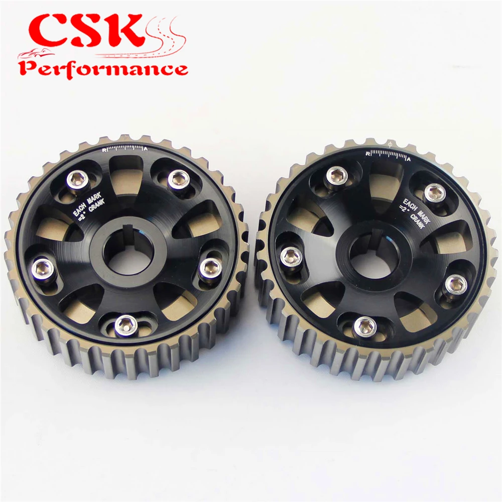 Кулачковые шестерни шкив комплект подходит для Honda Civic B16A B18C Integra DC2 88 00 2 шт.