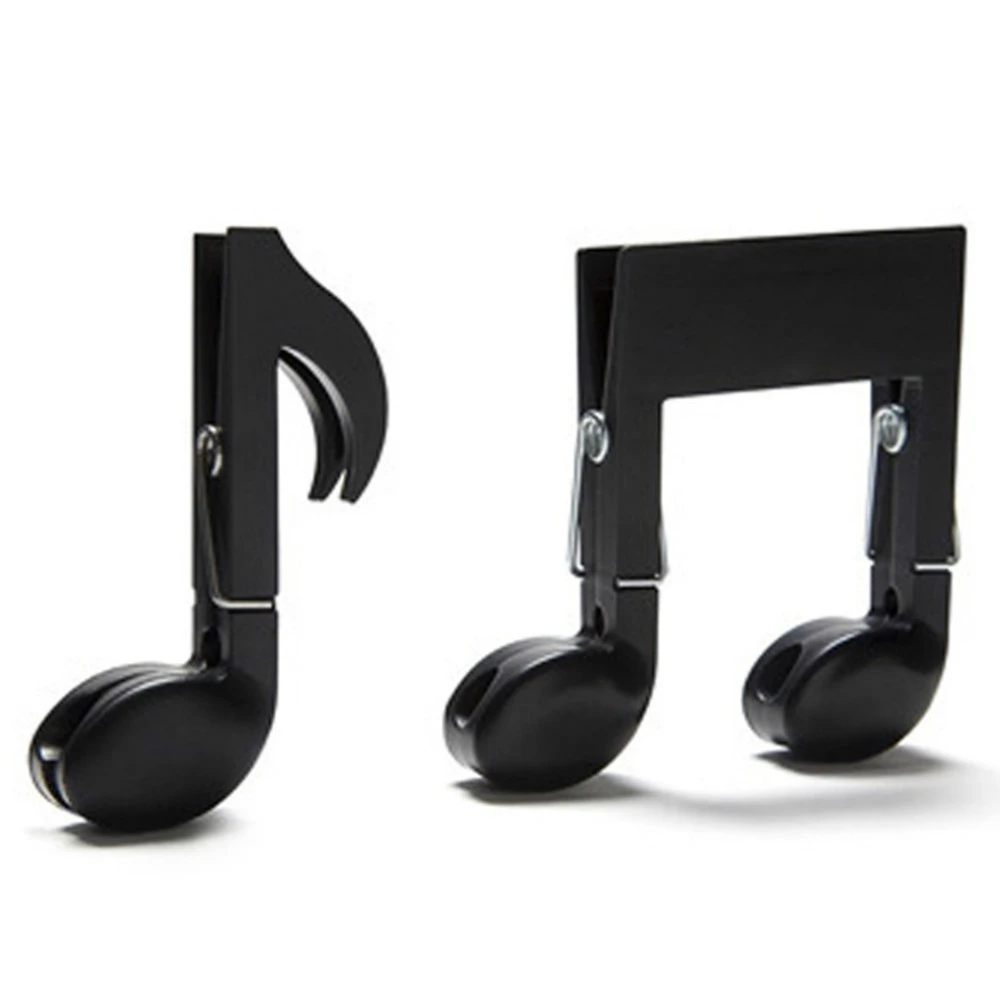 

6PCS Multipurpose Storage Bag Clip Seal Music Note shape Food Snack Seal Sealing Bag Clips Sealer Rod Strip Kitchen Tool