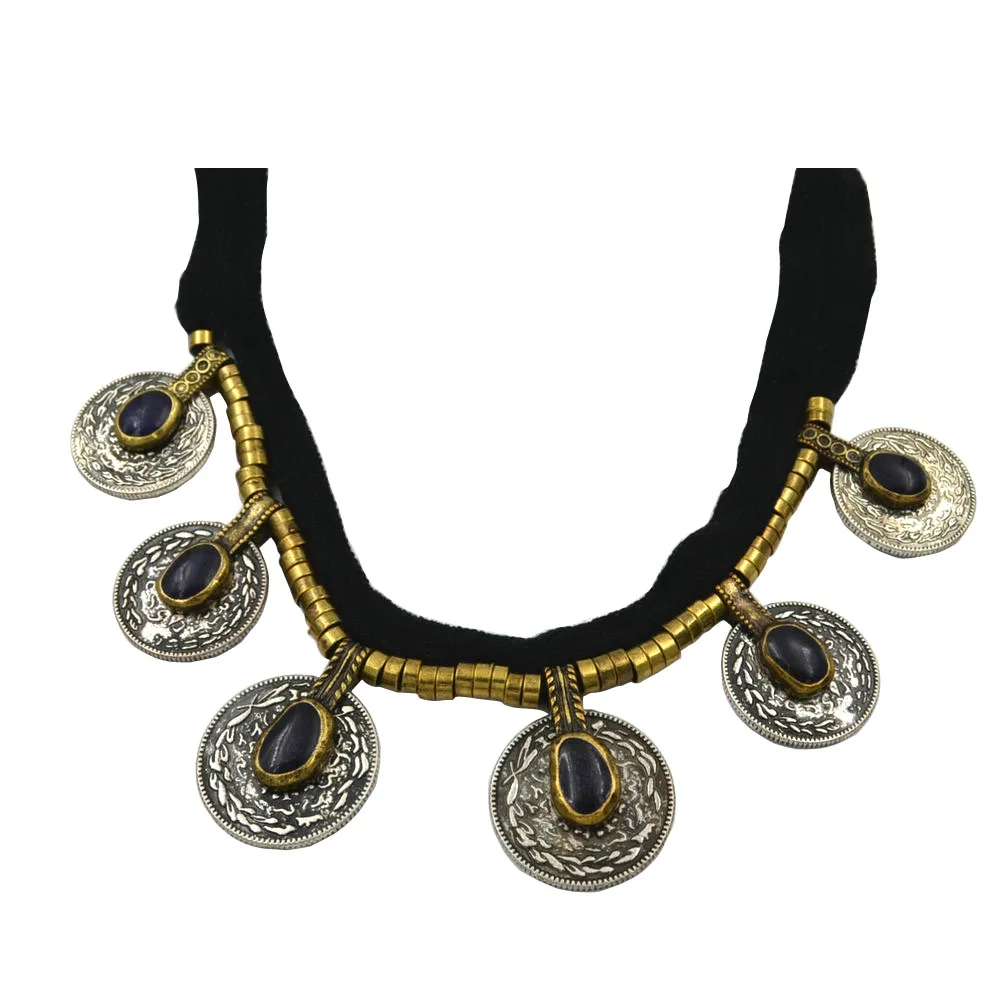 M004 BigBing Модная бижутерия Ретро Золотая кисточка короткое ожерелье модное женское ожерелье ювелирные изделия оптом ювелирные изделия высокого качества