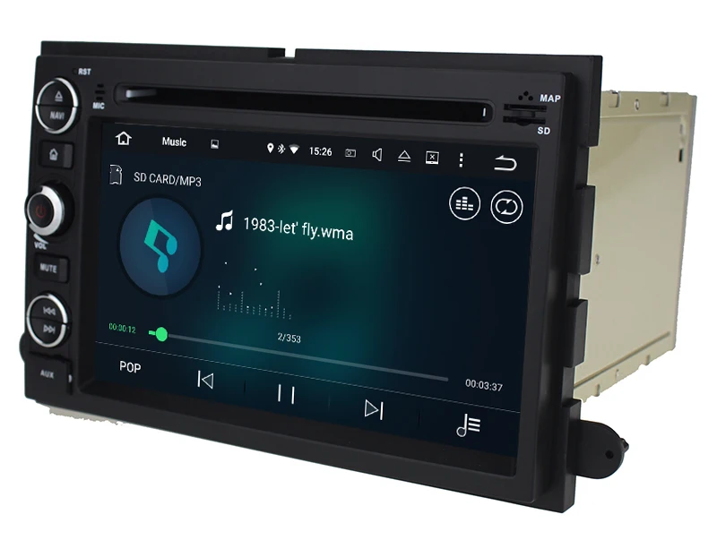 Perfect HIFIF Android 7.1 1024*600 Car DVD For Ford F150 Mustang Expedition Explorer Fusion 2006 2007 - 2009 Quad Core GPS Navigation 8 Perfect HIFIF Android 7.1 1024*600 Car DVD For Ford F150 Mustang Expedition Explorer Fusion 2006 2007 - 2009 Quad Core GPS Navigation 8