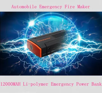 

For Car Emergency Power Bank Fire Maker 12V ,5V USB 2AH,16V 19V 3.5AH Li-Pol Li-polymer 12000mAh rechargeable chargeable Battery