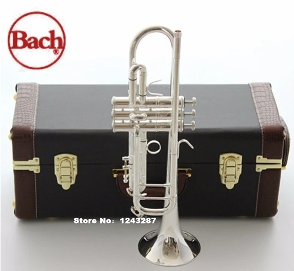 

New Genuine Americano Top trumpet gold and silver plated silver AB 190S small Musical instruments Playing professional