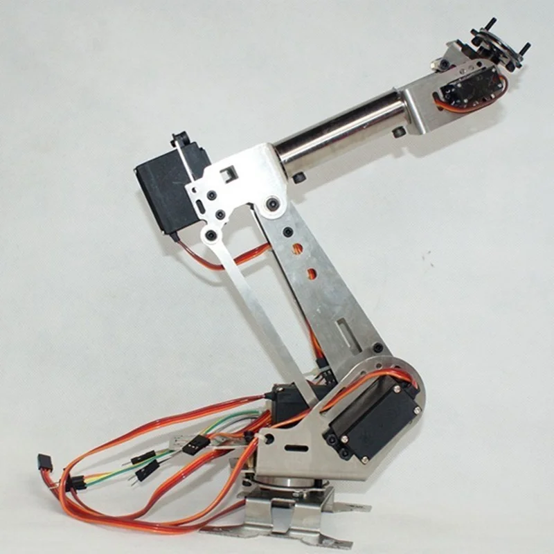 Новое поступление DIY 6DOF Алюминий робот-манипулятор 6 оси вращается механический робот-манипулятор набор