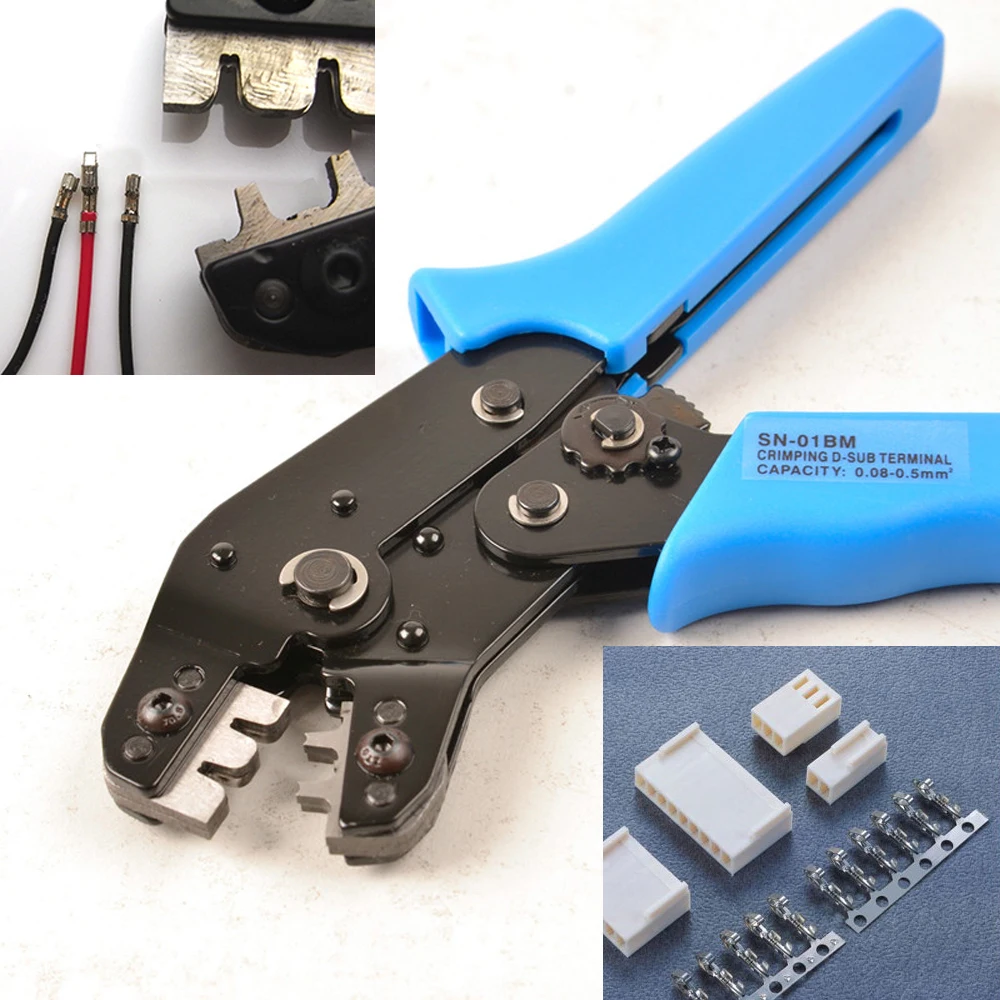 Crimping Tool Crimper Tool AWG28-20 With 520pcs Dupont 2.54mm Connectors Assortment Kit