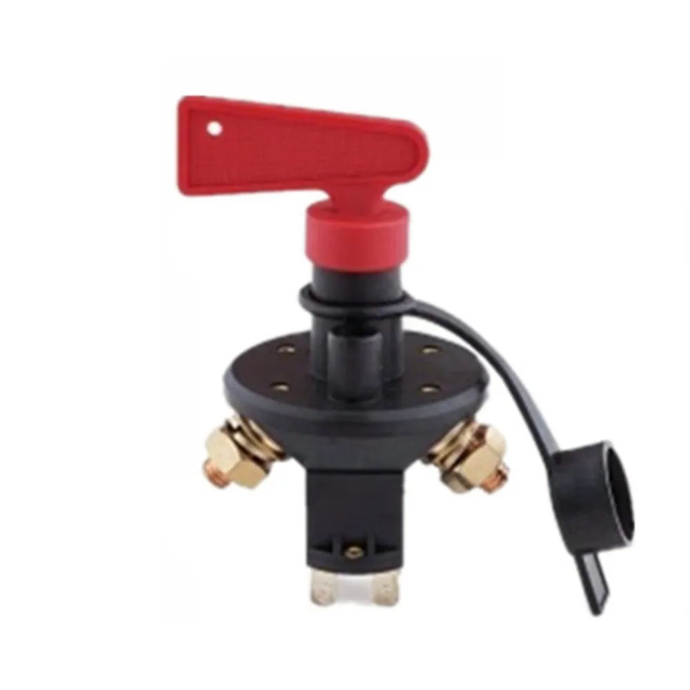 Universal 12/24V 4 Terminals Battery Isolator Master Power Isolator Cut Out/Off Kill Switch FIA